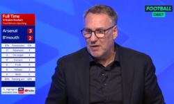 Paul Merson makes Premier League title prediction after Arsenal’s dramatic victory over Bournemouth