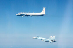 RAF and German jets intercept Russian aircraft 