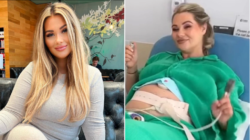 Love Island’s Shaugna Phillips posts update four days after going into early labour with first child