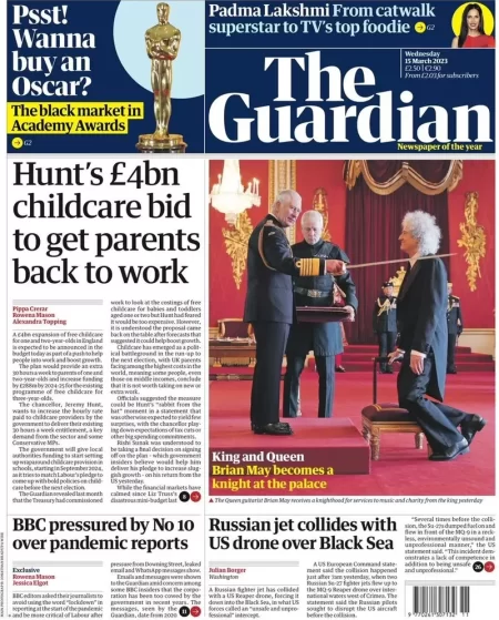 The Guardian - Hunt’s £4bn childcare bid to get parents back to work