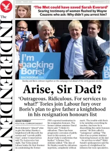 The Independent – Arise, Sir Dad?