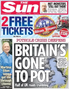 The Sun – Britain’s gone to pot