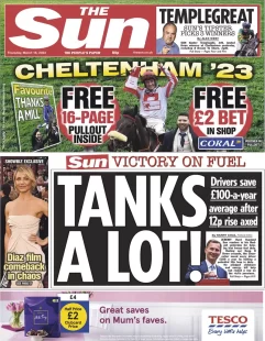 The Sun – Tanks a lot 