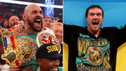 Oleksandr Usyk accepts Tyson Fury’s 70-30 split offer for Wembley fight on one condition