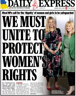 Daily Express – We must unite to protect women’s rights