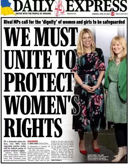 Daily Express - We must unite to protect women’s rights