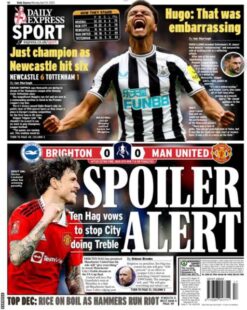 Express Sport – ‘Spoiler alert’