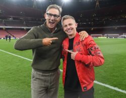 Tony Adams reveals the surprise scoreline he’d ‘love’ to see when Arsenal play Man City