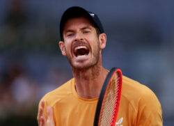 Andy Murray ruptures ankle ligaments and out for ‘extended period’