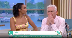 This Morning caller stuns Phillip Schofield by gagging over phobia of his own ears