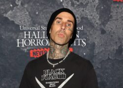 Travis Barker’s crazed fan arrested after ramming car through Blink 182 star’s security gate