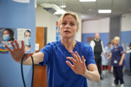 Malpractice star Niamh Algar ‘triggered’ while filming intense ITV medical drama: ‘The sweat is real’