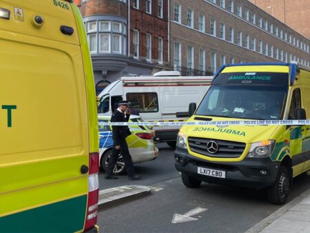 Children among eight in hospital after carbon monoxide leak in central London
