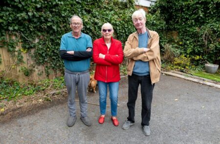 Residents angry after contractors come along and tidy up their communal garden