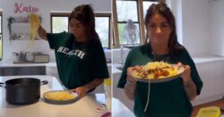 Katie Price shares spag bol cooking video and fans are in bits over her presentation