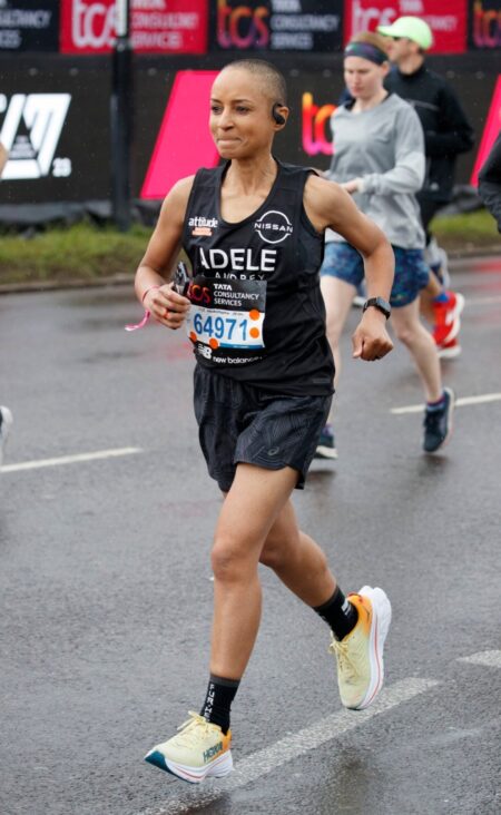 ‘We did it!’ Adele Roberts ecstatic after completing marathon with her stoma bag Audrey 