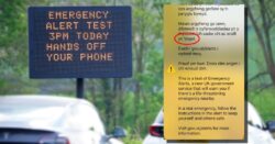 Welsh emergency test sent to millions had a spelling error