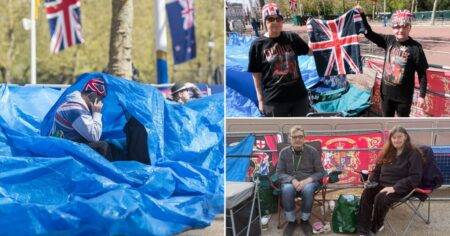 Royal superfans are already camping out to see the coronation