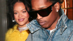 Pregnant Rihanna and A$AP Rocky win the award for coolest parents in town as they make stylish exit from Paris restaurant