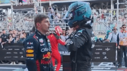 Max Verstappen calls George Russell a ‘****head’ after Baku Sprint controversy
