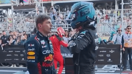 Max Verstappen calls George Russell a ‘****head’ after Baku Sprint controversy