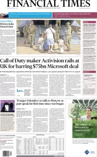 Financial Times – Call of Duty maker Activision rails at UK for barring bn Microsoft deal 