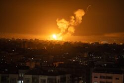 Israel strikes Lebanon and Gaza after major rocket attack