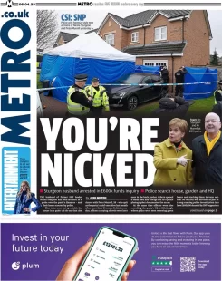 Metro – You’re nicked 