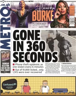 Metro – Gone in 360 seconds 