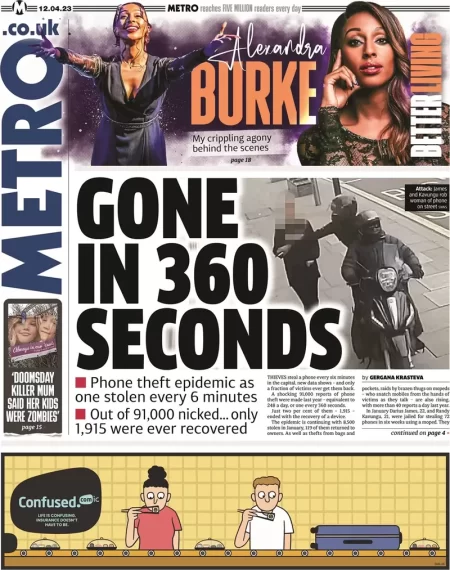 Metro - Gone in 360 seconds