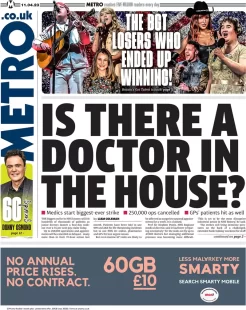 Metro - Is there a doctor in the house?