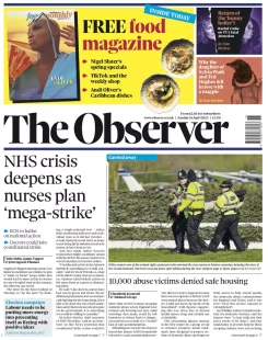 The Observer – NHS crisis deepens as nurses plan ‘mega-strike’ 