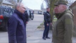 Putin visits occupied Kherson region, says Kremlin