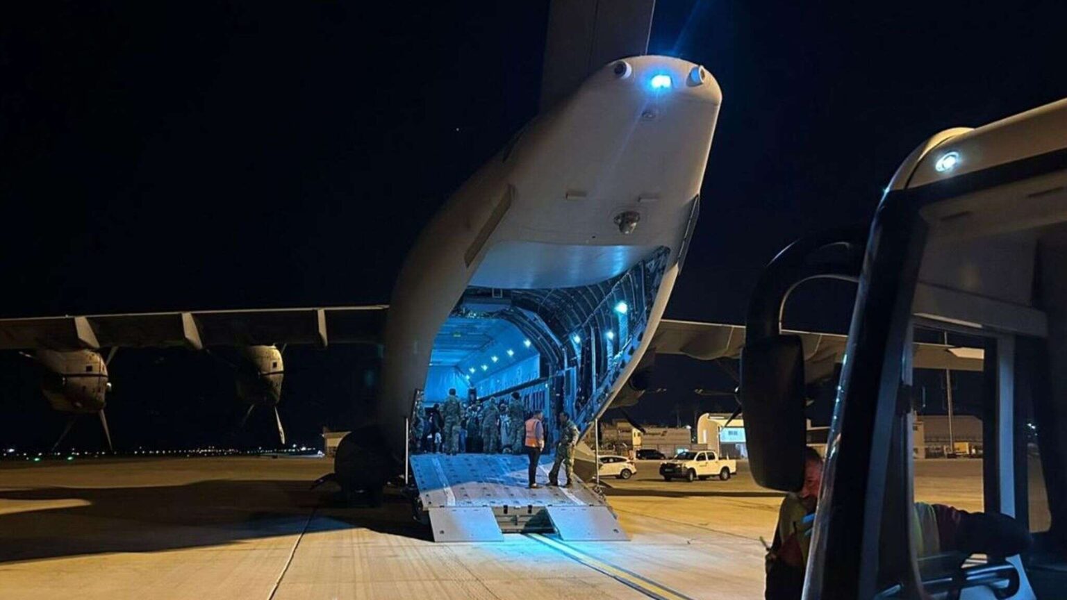 Sudan: Third evacuation flight of Britons lands in Cyprus