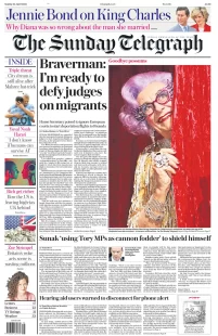 The Sunday Telegraph – Braverman: I’m ready to defy judges on migrants