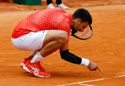 Novak Djokovic booed and smashes racket in shock exit at Monte-Carlo Masters