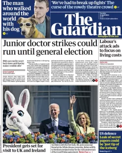 The Guardian - Junior doctors’ strikes could run until general election