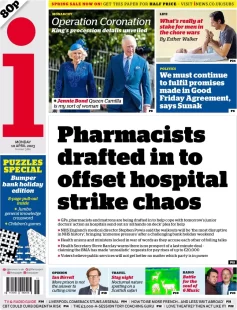 The i - Pharmacists drafted in to offset hospital strike chaos