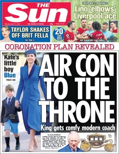 The Sun – Aircon to the throne 