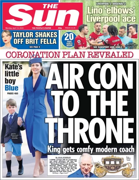 The Sun - Aircon to the throne