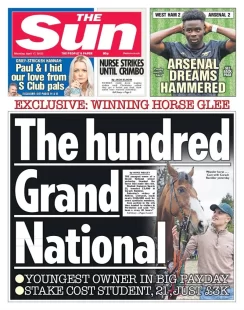 The Sun – The hundred grand national 