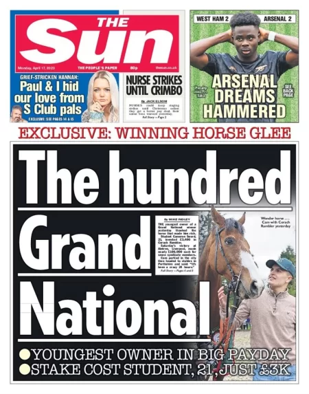 The Sun - The hundred grand national