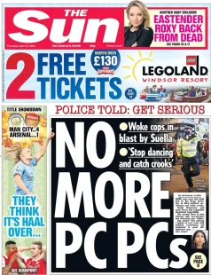 The Sun – No More PC PCs