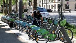 Outrage as Parisians find ‘unacceptable’ anti-abortion stickers on city bikes