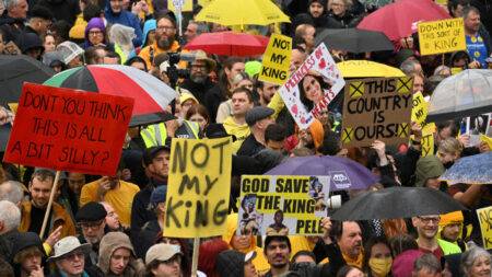 Police arrest anti-monarchy protesters before King Charles’s coronation