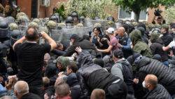 NATO peacekeepers injured in clashes with ethnic Serb protesters in Kosovo