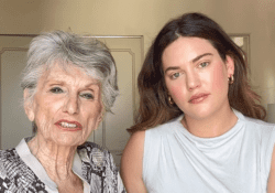 Victoria’s Secret model films final meeting with terminally ill grandmother before she is euthanised