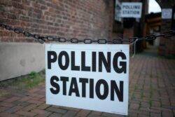 What time do local election polling stations open and close today?