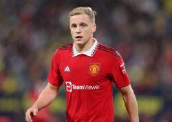 Donny van de Beek reveals he’s ‘not far away’ from Manchester United return