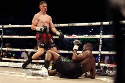 Chris Billam-Smith takes WBO cruiserweight world title from Lawrence Okolie in bruising battle